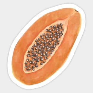 Papaya Sticker